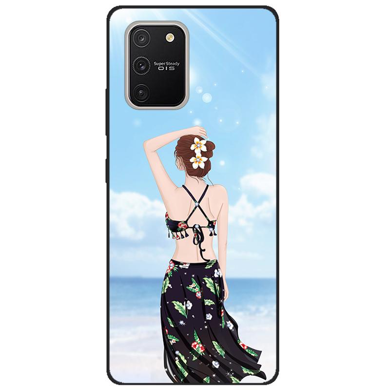 For Samsung Galaxy S10 Lite Case G770F Silicone Black Soft Back Cover for Samsung S10 Lite Case 2020 TPU S10Lite Cover S 10 Lite