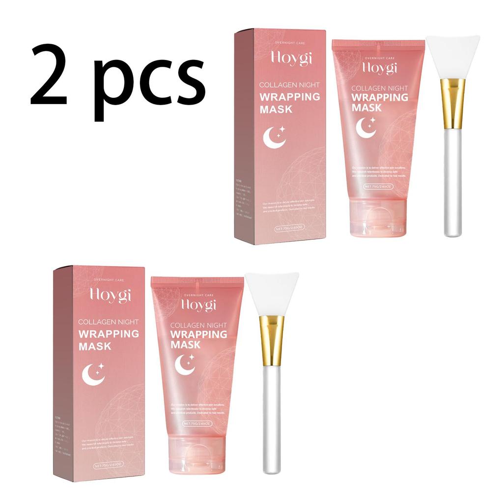 Hoygi Collagen Peel-Off Mask, moisturizes and hydrates, nourishes and firms the skin, cleanses and cares for the skin, suitable for the face, 1 set