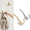 Zinc Alloy Closet Hook With Electrophoretic Finish For Bedroom And Bathroom Storage