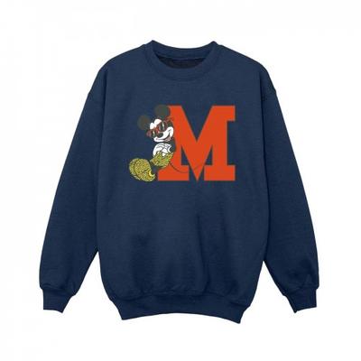 Boys Mickey Mouse Leopard Trousers Sweatshirt
