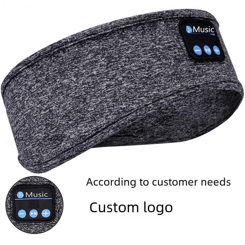 Bluetooth 5.0 Wireless Music Sports Headscarf - Sweat-Absorbing Headband for Running