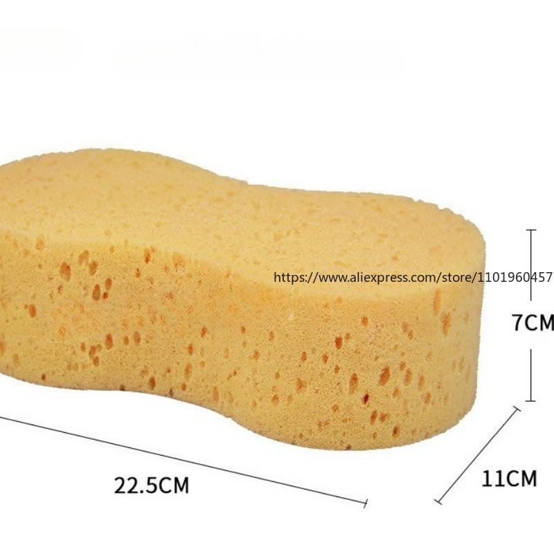 8 Shaped Car Wash Sponge Honeycomb Coral Cleaning Sponge Wipe Car Beauty Care And Waxing