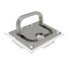 Square Flush Pull Ring Handles Recessed Boat for Hatch for Latch Cabinet Flush Mount Lifting Hidden Recessed Furniture H