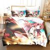 Date A Live Girls Japan Popular Anime Bedding Set Bedroom Soft Modern Bedspreads Comefortable Duvet Cover Quilt Cover Pillowcase