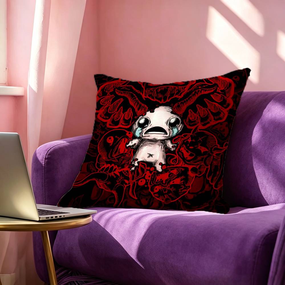Cool The B-Binding of I-Isaac Square Double-Sided printed Pillow Case Bedroom Bedside Pillow Sofa Cushion Cover