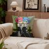 Fantasy ReZERO Cushion Cover Cushion Cover Set 4Pcs 50x50 45x45 40x40 Pillowcase Decorative Sofa Home Decor