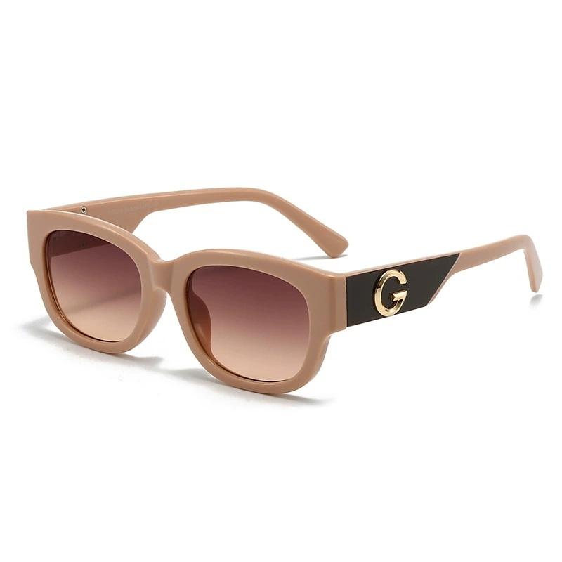 Trendy G Designer Sunglasses Unisex Square Frame UV400 Protection Stylish Casual Eyewear For Women Men