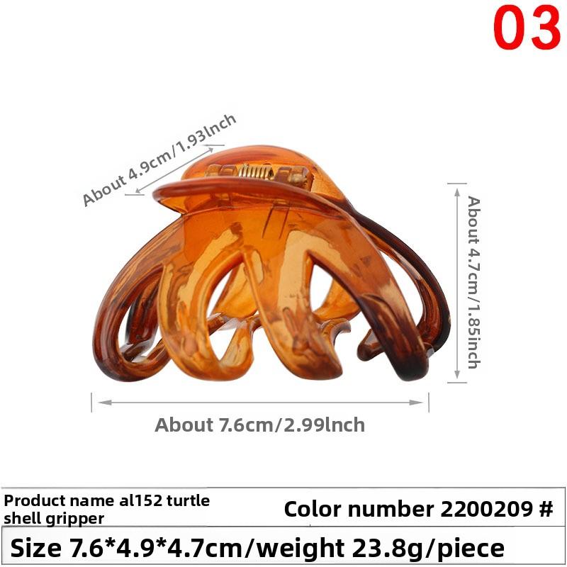 

Autumn Watermelon Large Hair Clip Monster Hand Hair Clip Black Shark Clip 923#