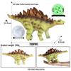 Large Soft Jurassic Dinosaur Toy - Tyrannosaurus Rex, Titanosaur & Brachiosaurus Models for Kids' Cognitive Learning