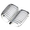 2 Stück Chrom Frontnieren-Grill für E46 M3 325Ci 3er Serie 2-türig 99-06