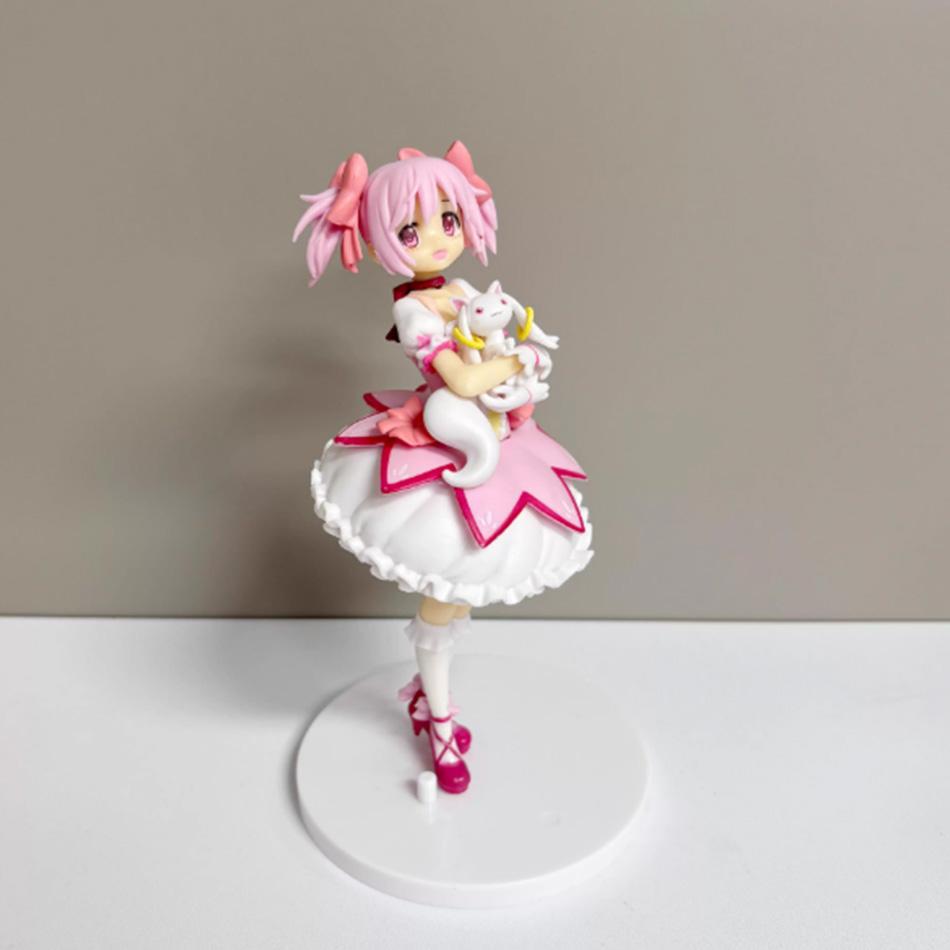Puella Magi Madoka Magica Kaname Madoka Anime Character Models Figurines Desktop Ornaments Exquisite Toy Collection Otaku Gifts