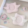 Heart Print Insulated Coaster Angel Wings Decoration Table Mat New Cup Mat  Home Decoration
