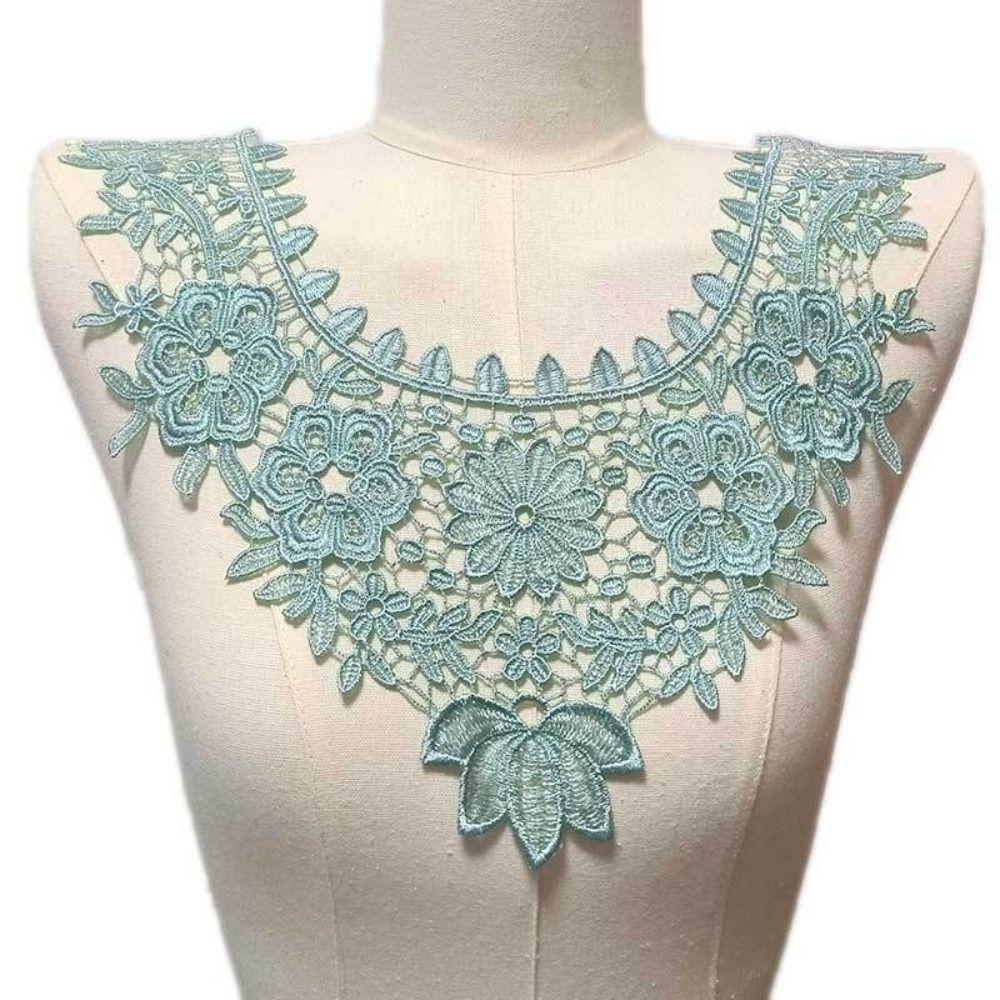 5PCS Hollow Out Pattern Fake Collar Fashion Flower Collar  Special Occasions