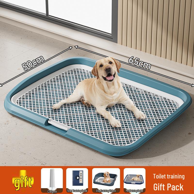 Dog Potty Trainer for Small to Medium Dogs – Plastic Toilet Solution for Pet Urination and Defecation