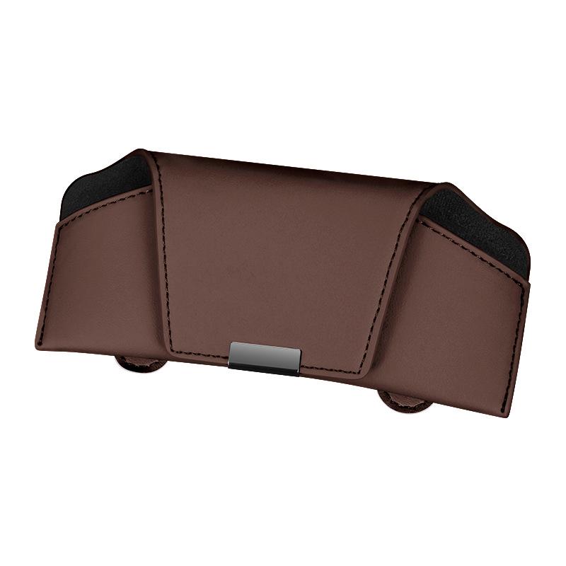Car Sun Visor Sunglasses Holder – Interior Storage Accessory Clip