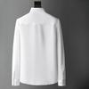 High Quality Men's Slim Anti-Wrinkle Long-Sleeve Shirt - Men's Printed Diamond Shirt