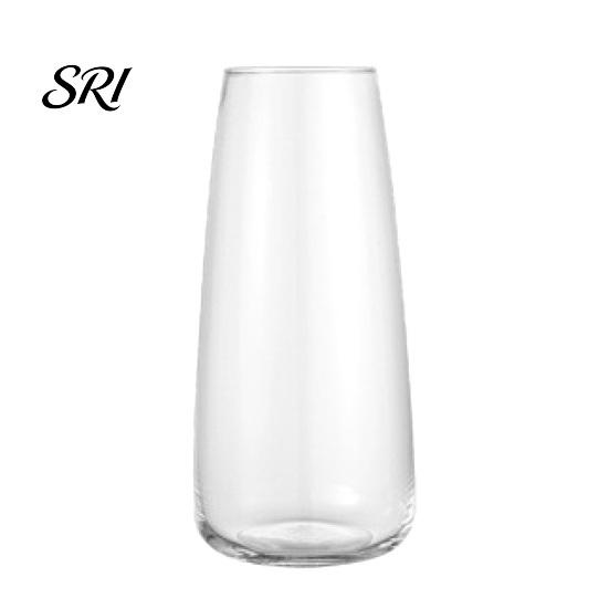 Große Kapazität Vase Klare Blumenvase für Tischmittelstück Haus Innen Schreibtisch Dekoration Wohnzimmer Modern Glas Dekorativ Hochzeit Party Einweihung