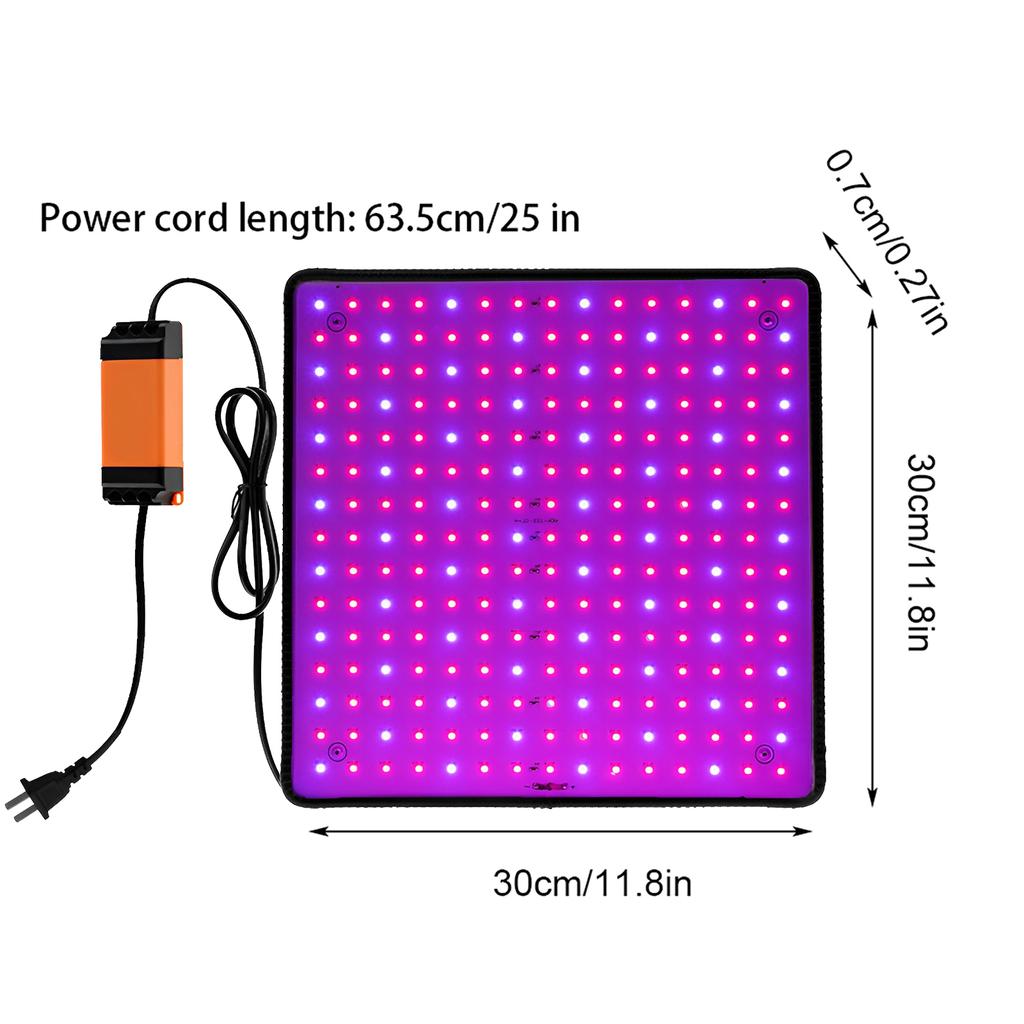 LED Grow Light US Standard Plug Full Spectrum Grow Lamp Indoor Succulent Growing Light Hanging Seedling Lamp for Seedling 2025