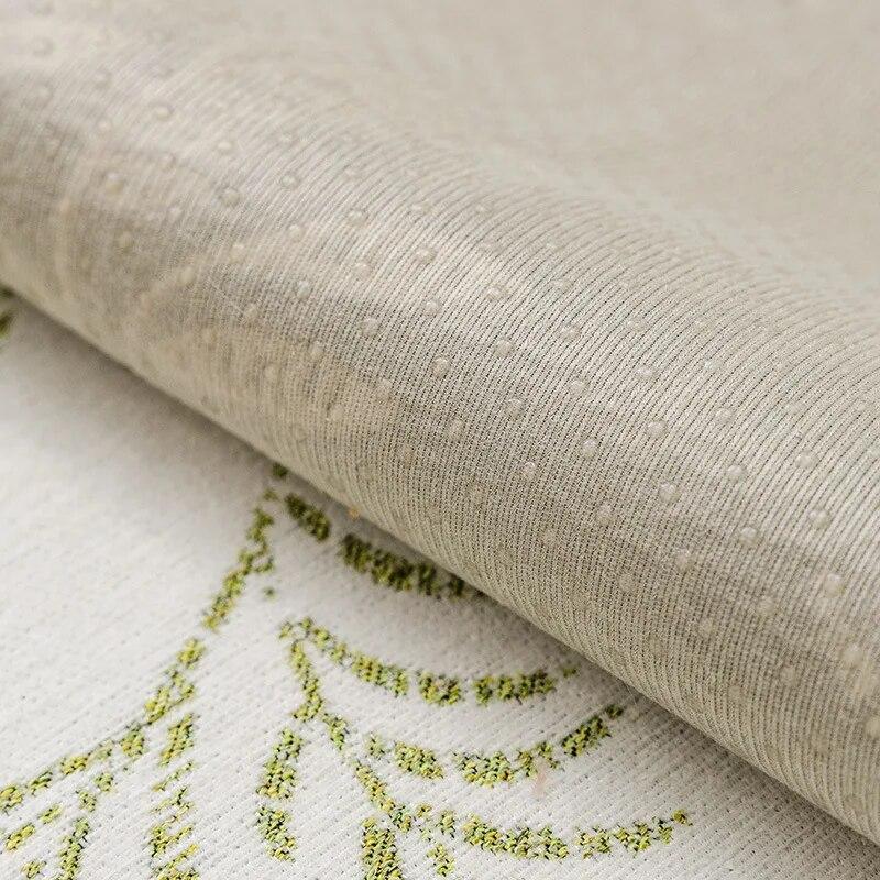 New French Chenille Plant Jacquard  Anti Cat Scratch Furniture Sofa Cover Couch Blanket Universal for All Seasons Home Couch Mat