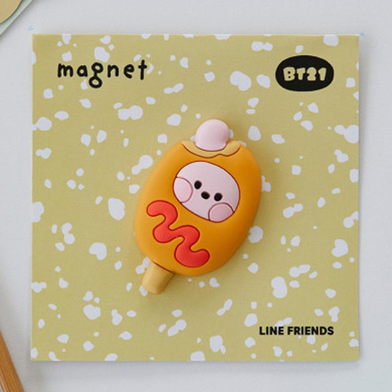 BT21 Minini Bunsik Magnet 7 Zeichen (8 Optionen)