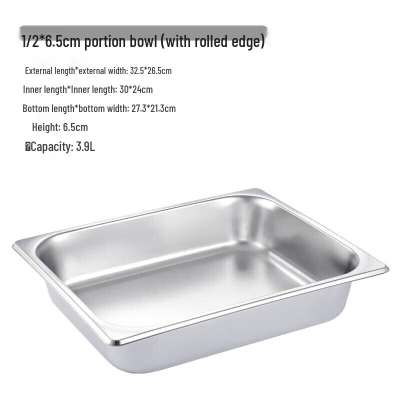 Stainless Steel Gastronorm Food Pans and Lids