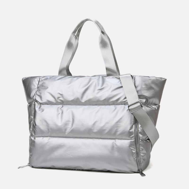 Dry And Wet Separation Sports Portable Shoulder Bag Yoga Fitness Bag Large Capacity Travel Bag Foldable