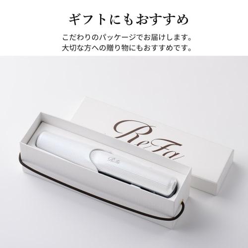 New Model   [official Store Only] Refa Finger Iron St with Original Guidebook  White  Mtg Mtg Mini Hair Iron Cordless