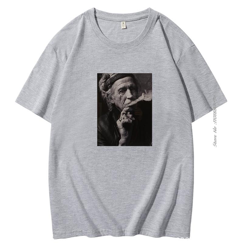 Keith Richards That Right It And Im Still Here Tshirt Men Fashion Trend Short Sleeve Tshirts Harajuku Retro Cotton Tshirt