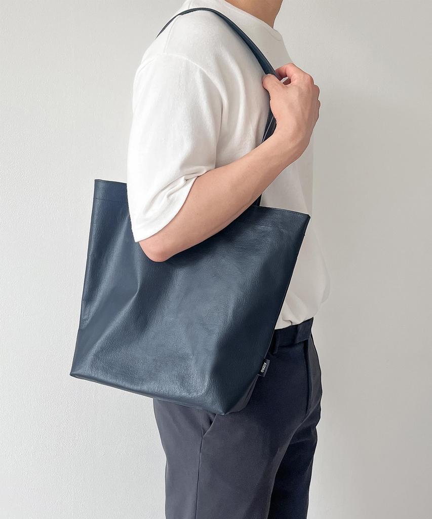 Azero Shoulder Market Bag (Navy)