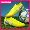 Mens Football Shoes Professional Adult Training Outdoor Long Spikes Breathable Match Comfortable Low Top Field Soccer Cleats Man