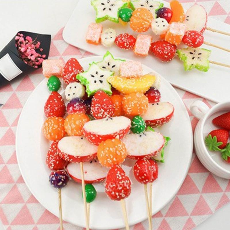Realistic Simulation Candied Haws Artificial Fruit for Photography Props