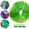 Green Fish Tank Pipe Flexible Tube Water Pump Hose PE Outlet Pipe Aquarium Hose  Drain