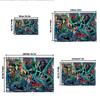"Justice League: The End - DC Comics Poster"Office Mat Home Decor Gift For Halloween & Christmas LC9