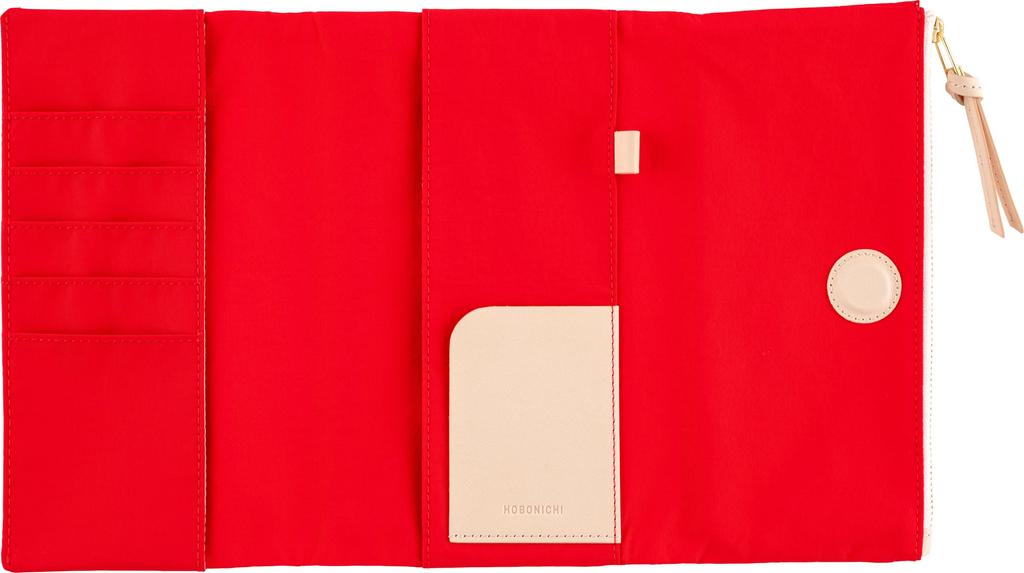 Hobonichi Techo Weeks tragen (weekly planner) cover, (red)