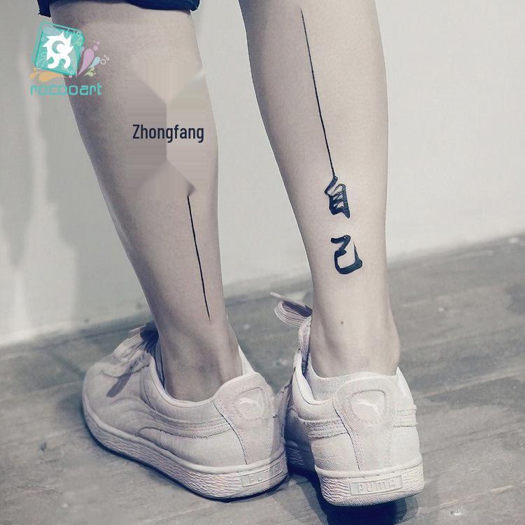 Neue 3D Wasserdichte Blumen Tattoo Aufkleber - Einweg und Original Design