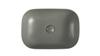 Lusso countertop washbasin 45.5X32.5 CM oval grey matt