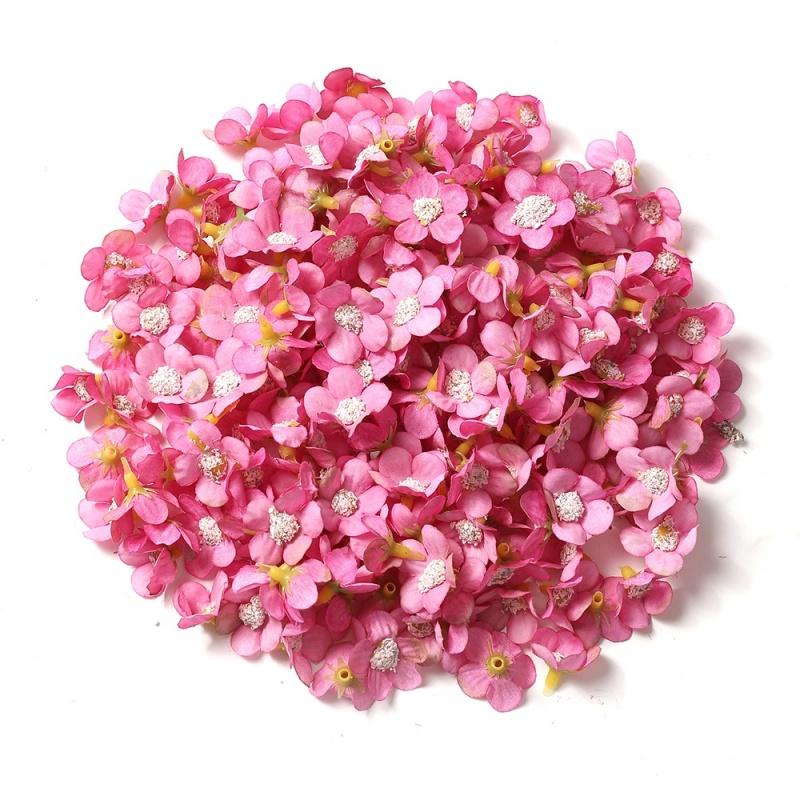 

50Pcs 3cm Fake Daisy Flower Heads Silk Artificial Flower for Wedding Decoration Home Decor DIY Crafts Wreath Gift Accessories 50Pcs