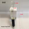 6 Types Glass Dildos with Vac-u-Lock Connerect Sex Machine Anal Attachments for Women and Men Masturbation Machine Accessories