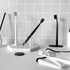 Magnetic Antibacterial Toothbrush 3-piece Set Noble White