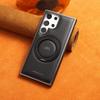 Case Galaxy S24 Ultra S23 Plus 360 Rotating Stand Magnetic Leather Business Cover