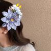 Elegant Large Orchid Hair Clip Headwear Seaside Holiday Style Frangipani Claw Clip Hair Accessories Side Clip Girls