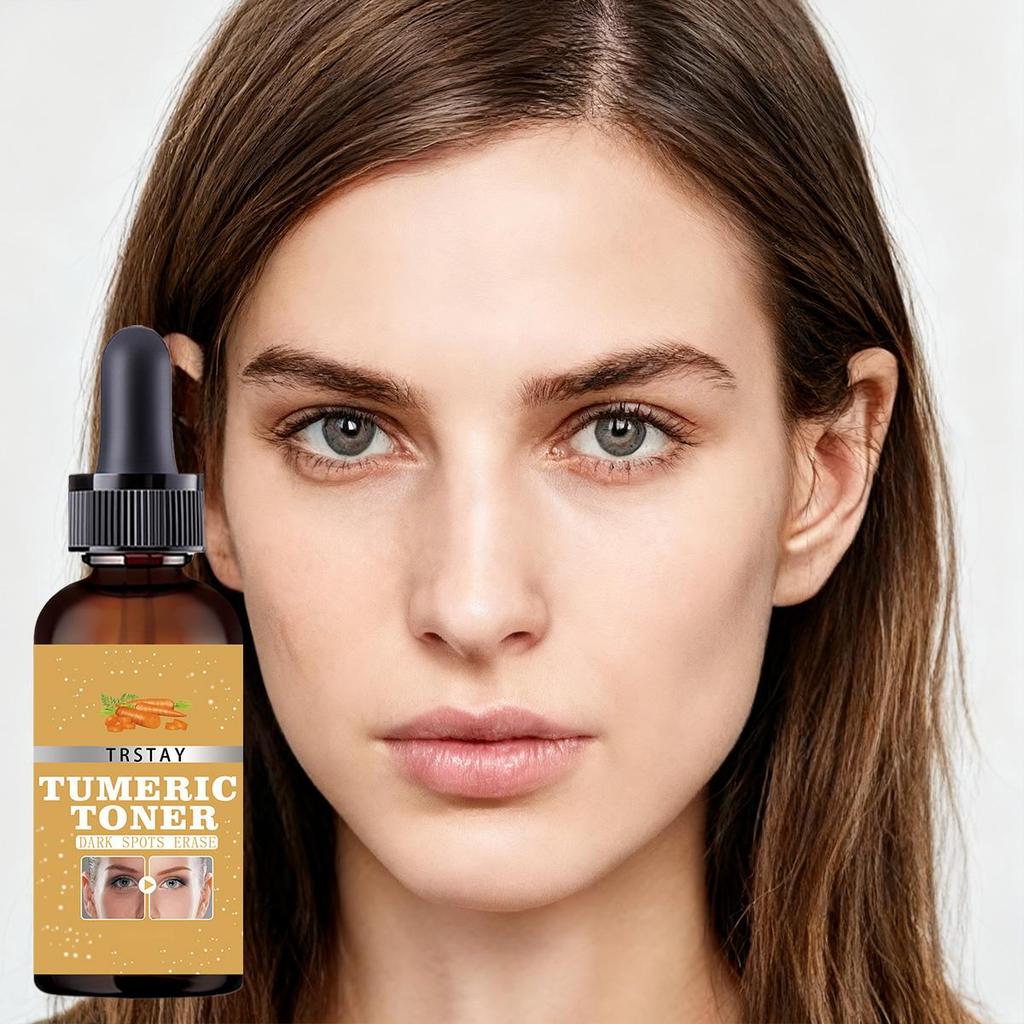 Turmeric Oil Deep Moisture Serums Brighten Fade Dark Spot Removal Pigment Melanin Correcting Beauty Face Skin Care
