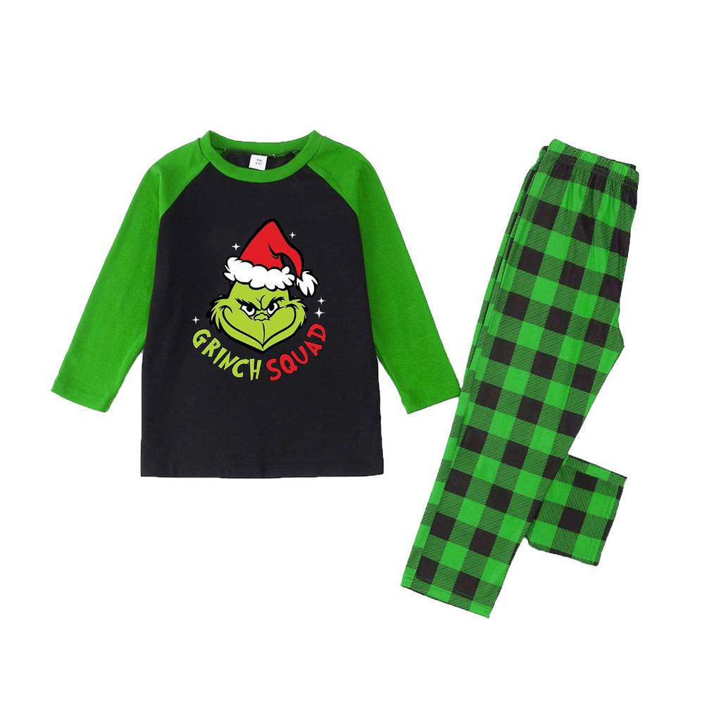 Passende Familiensets mit Weihnachtsmotiven, Langarmshirts und Hosen