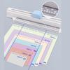 30 Holes Punchersliding Light Duty Paper Punch Portable Hand Hold Large Capacity 5 Sheets Round Hole Punch Paper Punch