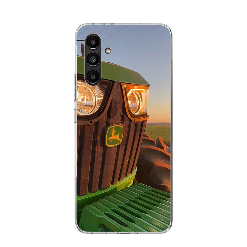 Farm Vehicle Tractor Case Phone Cover for Samsung Galaxy A16 A15 A14 A13 A56 A55 A54 A53 A36 A35 A34 A33 A26 A25 A24 A23 A05S A0