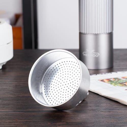 MERMOO YILAN Stovetop Espresso Maker, 6 Cups, 300ml, Black, Moka Pot, Aluminum, Coffee Maker, Outdoor Coffee, Espresso Machine