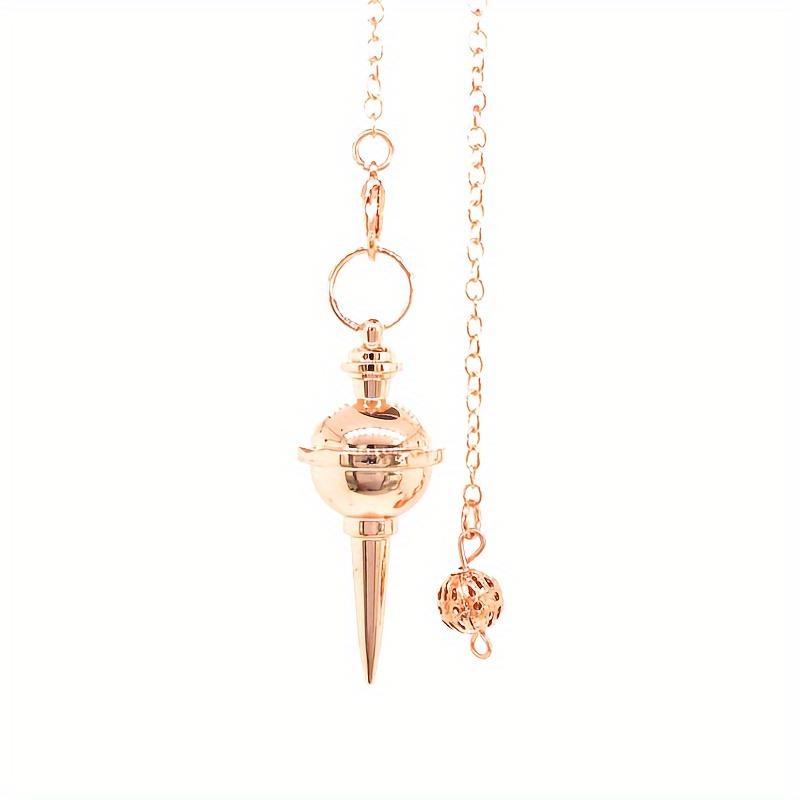 Cone Pendulum for Dowsing Divination Spiritual Antique Pendules Radiesthesia Pendulums Engergy Jewelry