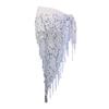 Belly Dance Fringe Belt Premium Woven Fabric Performances Accessory For Dynamic Movement And Costume Styling