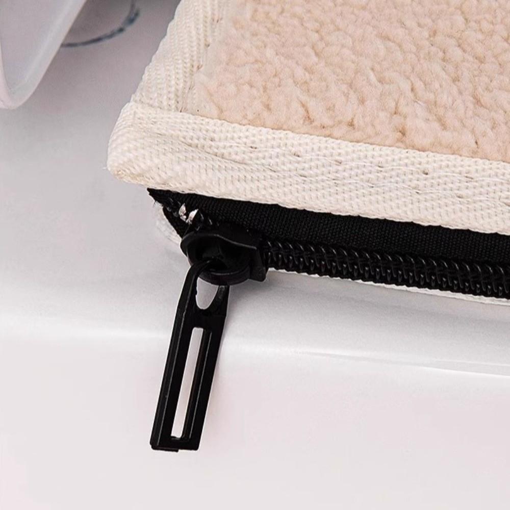 Soft Toilet Seat Cushion Zipper Design Washable Toilet Cushion Cute Closestool Mat  Daily Use