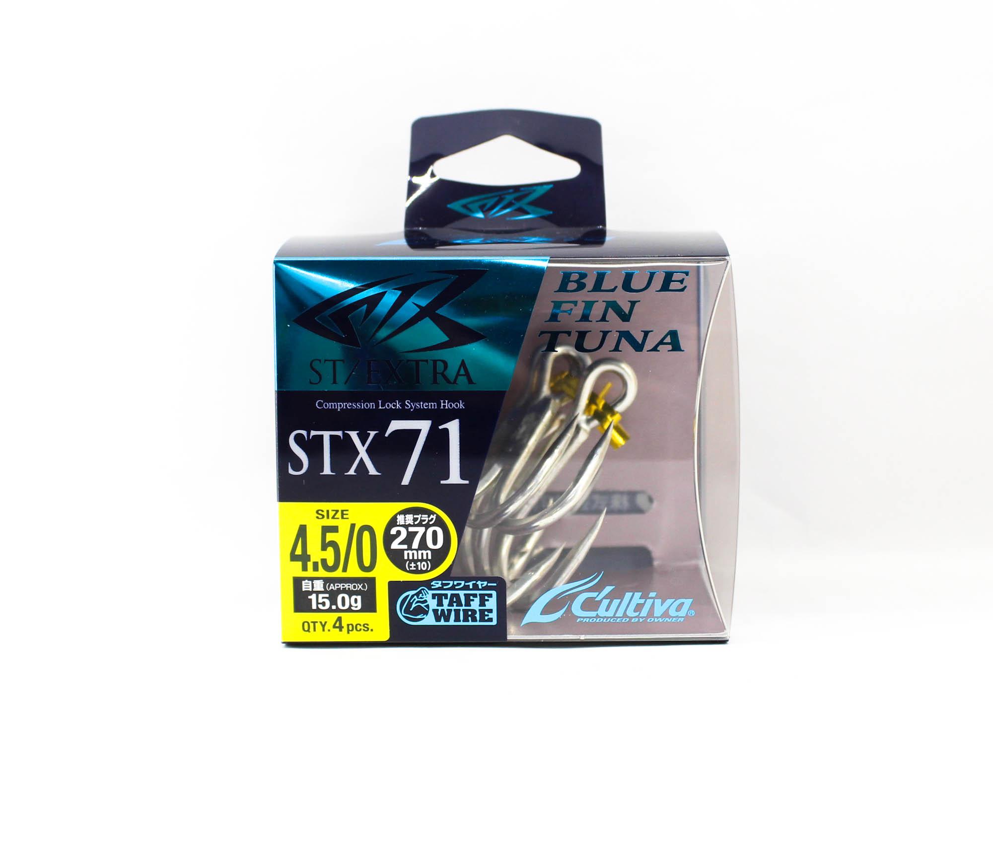 

Owner STX-71 Stinger Treble Extra Treble Hook Size 4.5/0 (3066)